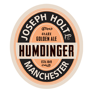 humdinger golden ale logo pump clip