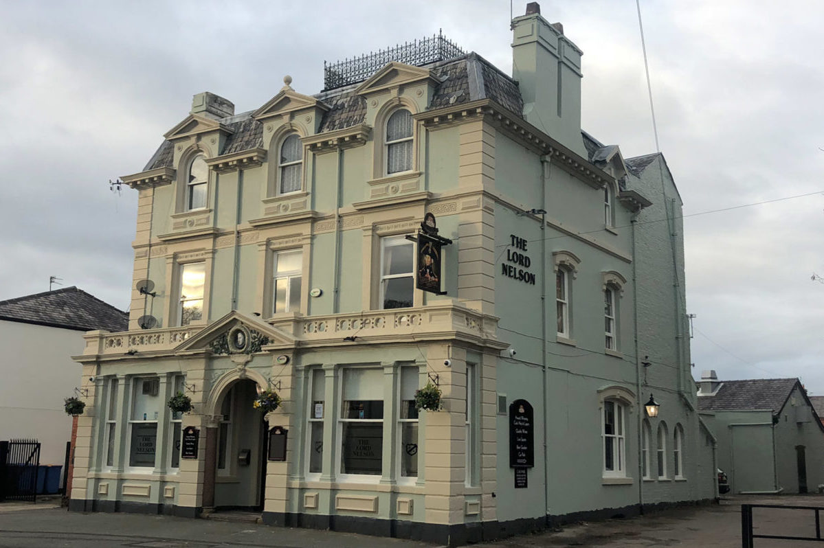 lord nelson pub in urmston