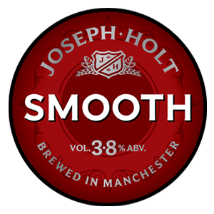 joseph holt smooth logo pump clip beer