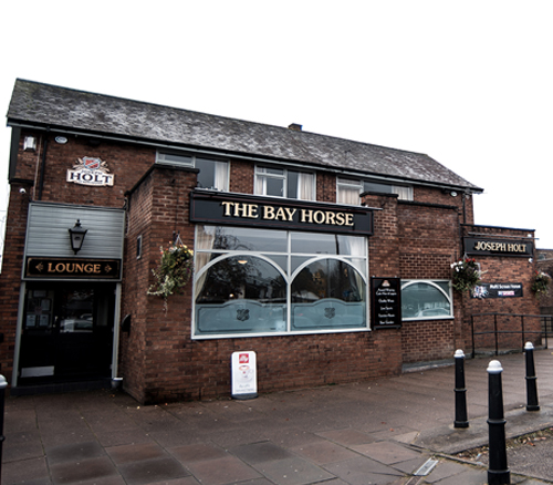 Bay horse pub outside