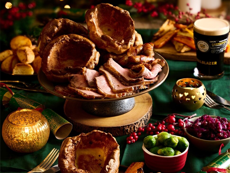 Beef Christmas dinner