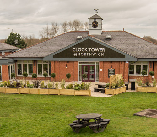 clock tower pub in northwich