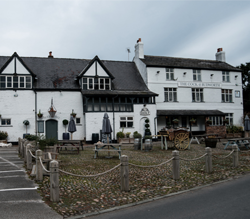 Cock O'Budworth pub outside