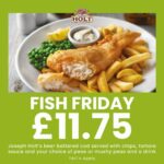 Fish Friday Higher winter food menu 2022