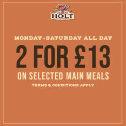 Food Offers Two meals for 13