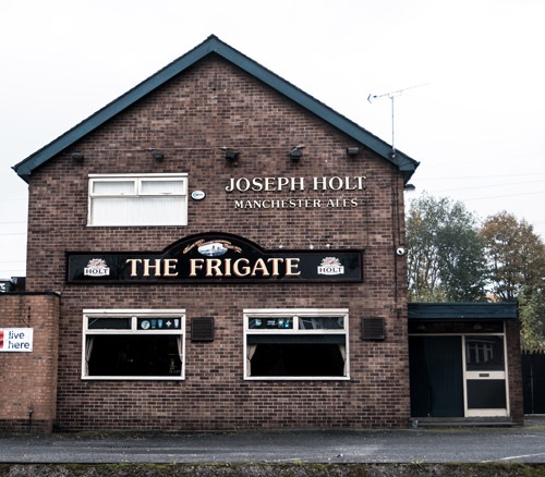 the frigate pub in whitefield