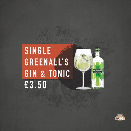 Greenalls Gin offer