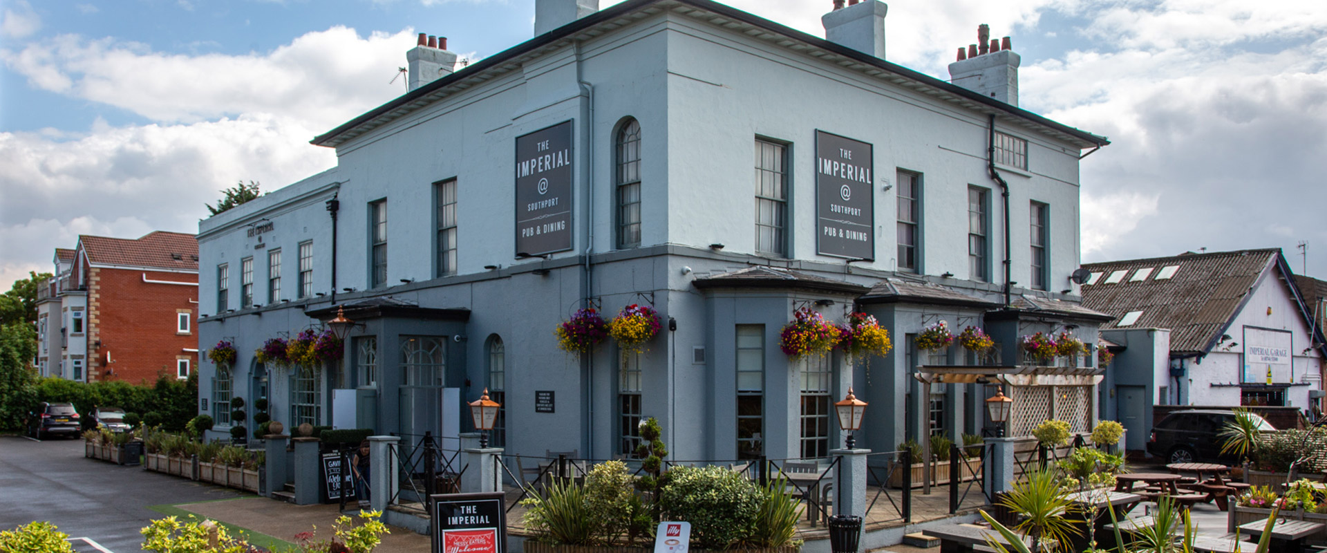 the imperial pub southport beer garden