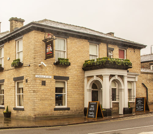 norfolk arms put exterior in glossop