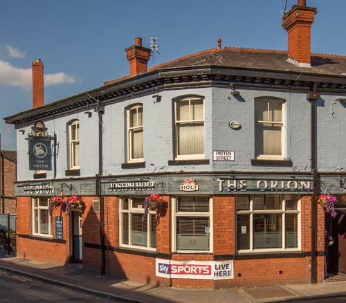 the orion pub in withington joseph holt