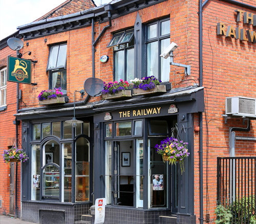 the railway pub in didsbury