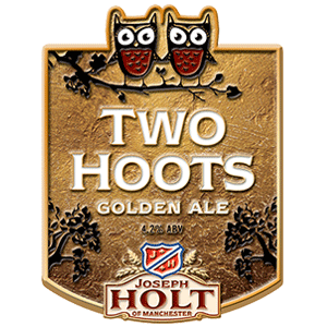 two hoots logo pump clip