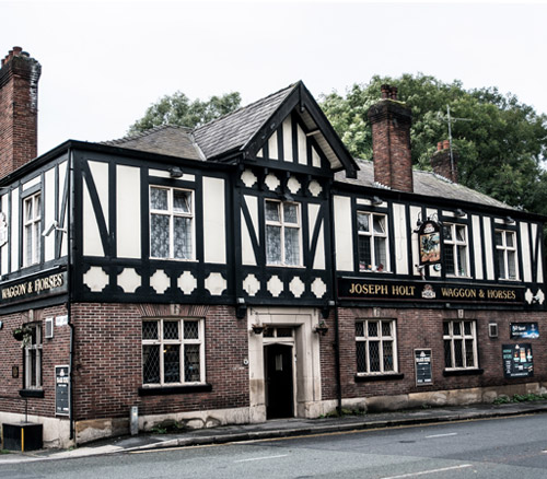 waggon and horses pub gorton joseph holt