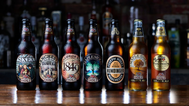 holt beer bottle range