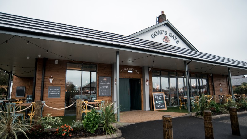 goat's gate food pub in whitefield