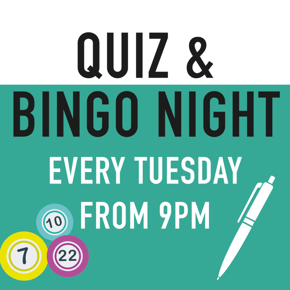 Quiz & Bingo Night Blue Bell Bury