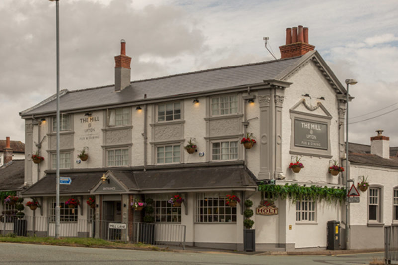 mill at upton pub near chester