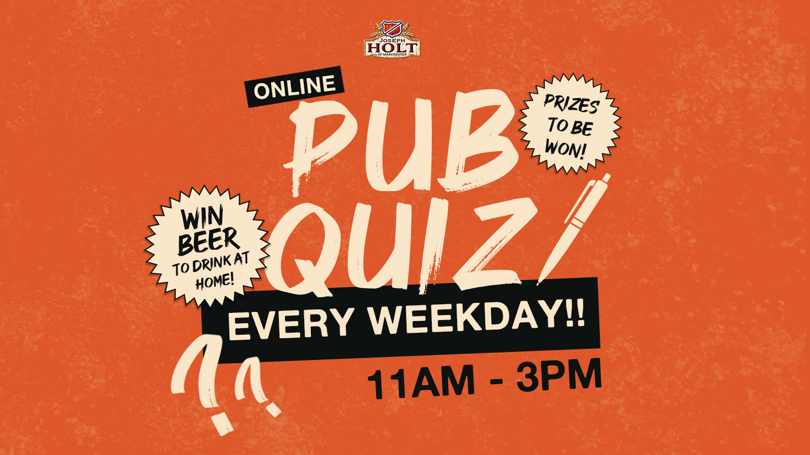 Everyday Pub Quiz Joseph Holt
