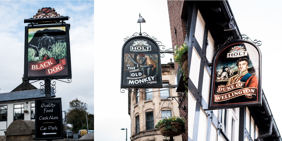 joseph holt pub signs of pub names