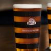 manchester bee glass pint