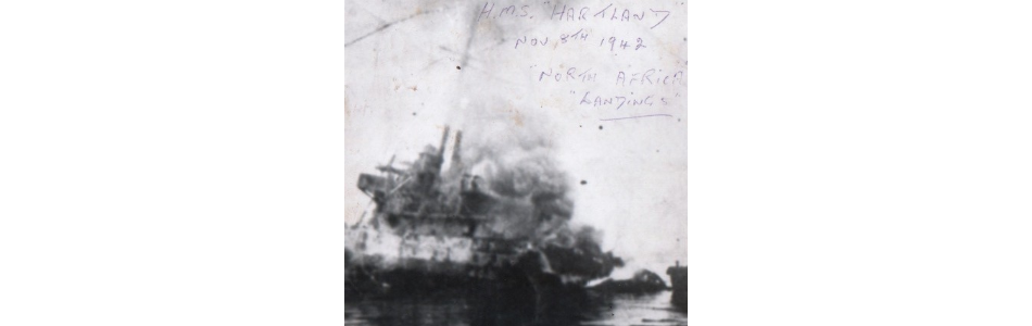 veteran freddie feather hms hartland