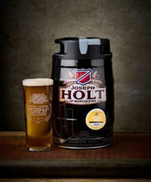 joseph holt crystal gold lager mini keg