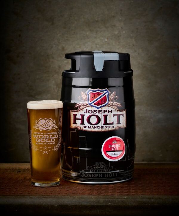 joseph holt diamond lager 5l mini keg