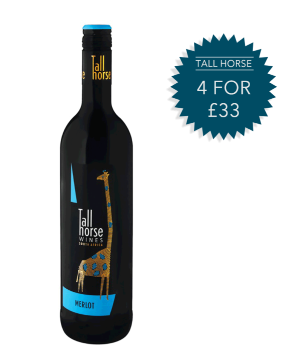 tall horse merlot wine offer