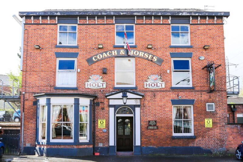 coach and horses joseph holt pub in whitefield