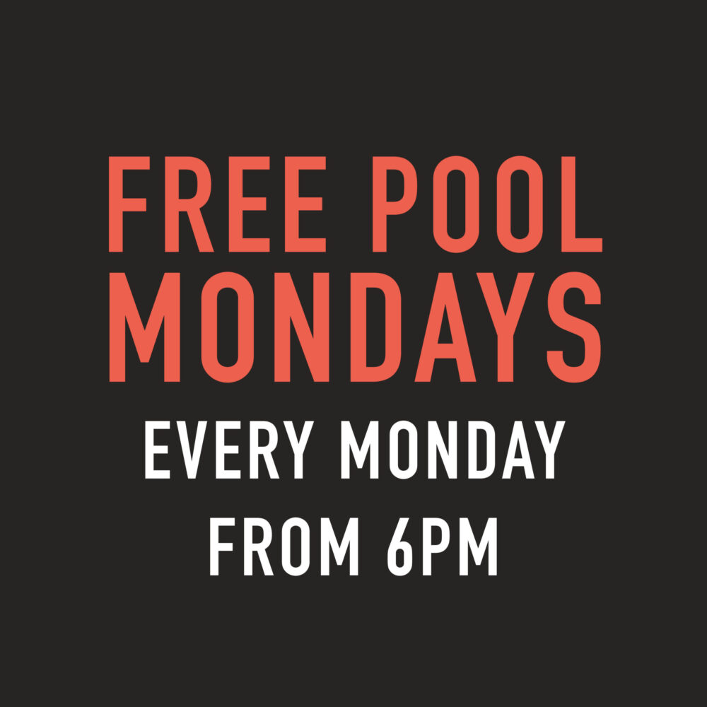 free pool mondays grey horse