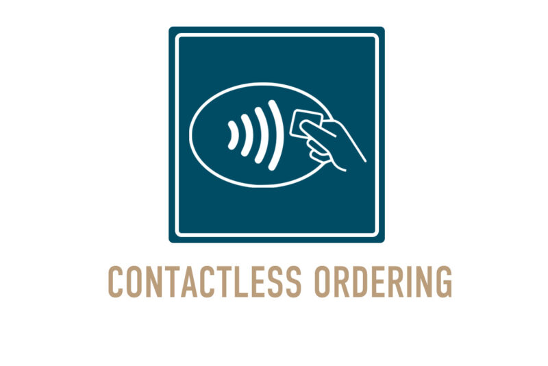contactless ordering logo