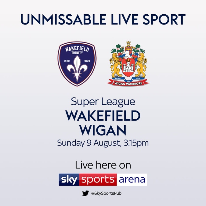 wakefield vs wigan rugby league