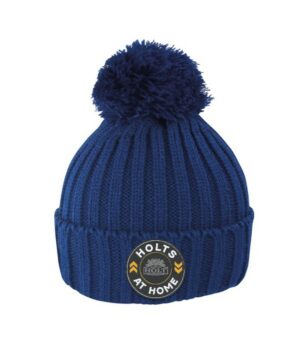navy bobble hat holts at home