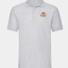 light grey short sleeved polo shirt joseph holt clothing