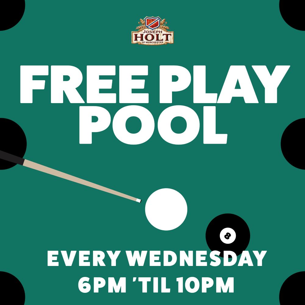 Church Inn Free Pool wednesday