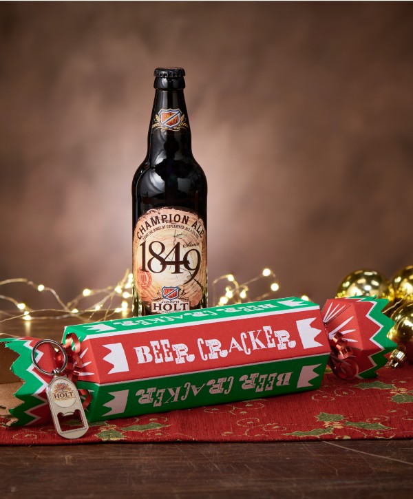 1849 champion ale christmas beer cracker