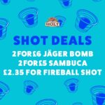Edington Arms drink offer shots