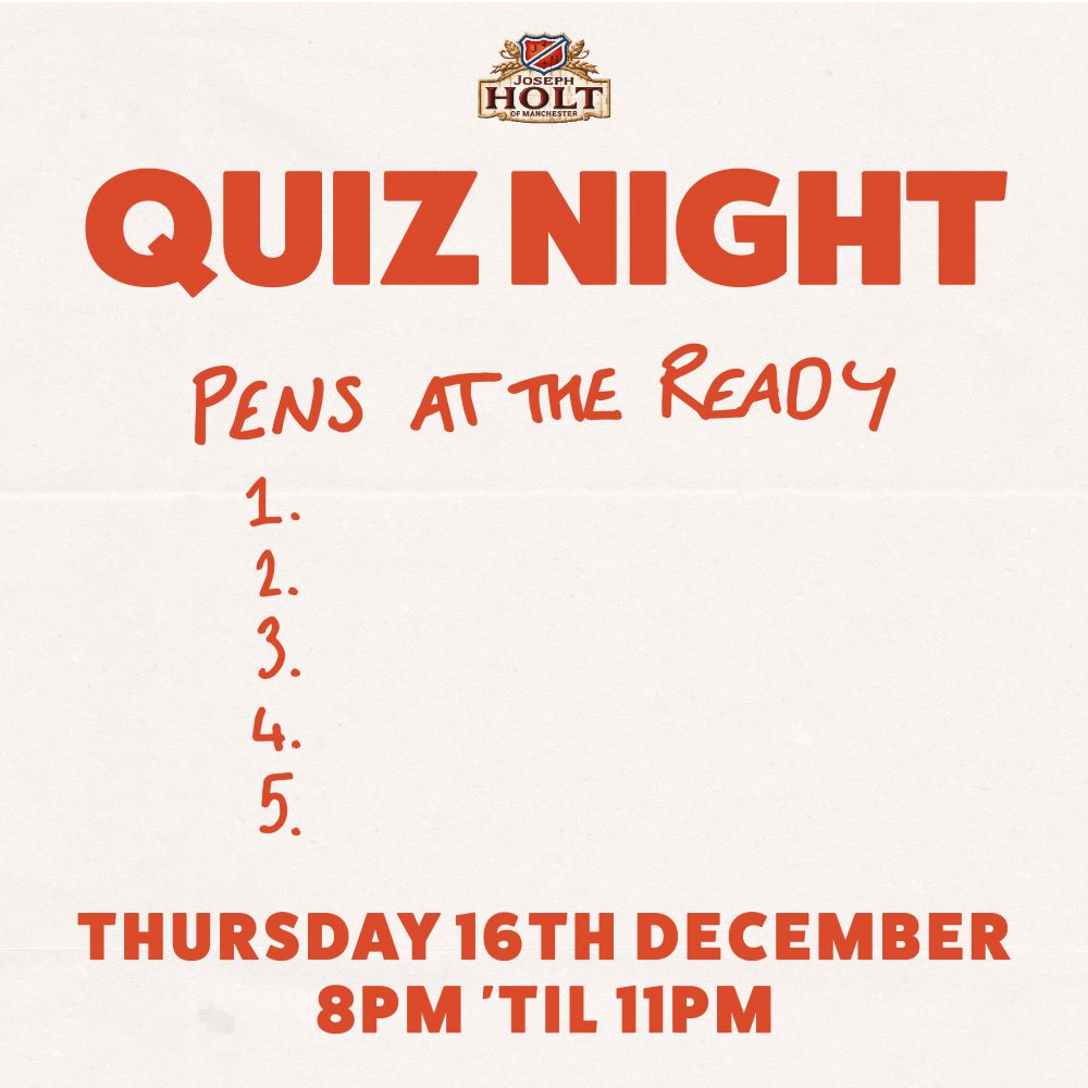 Griffin HM Quiz Night