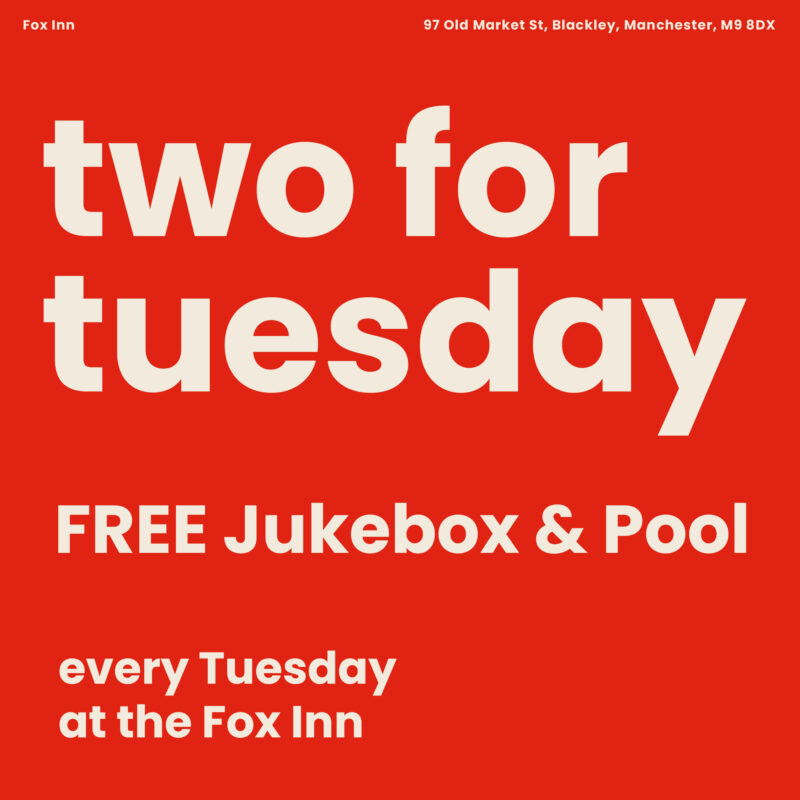 Fox Inn tuesday offer