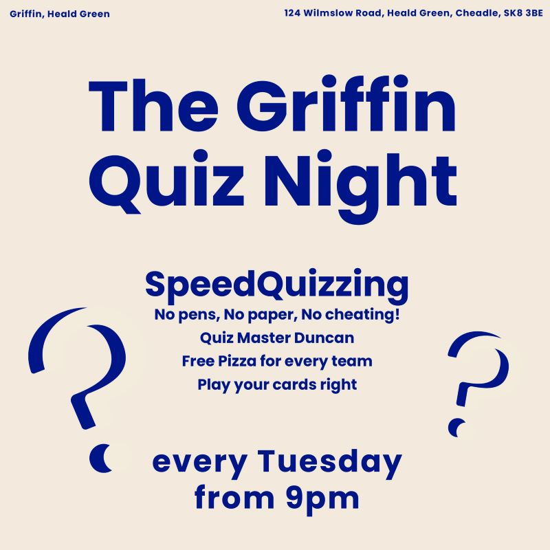 Quiz Night Griffin HG