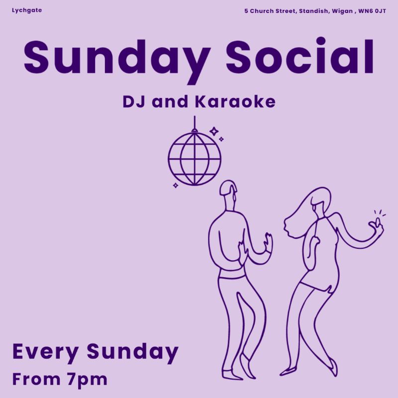 Lychgate Sunday Social Social