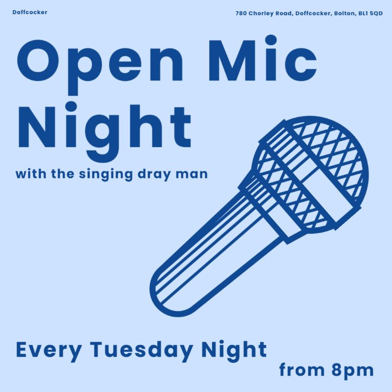 Doffcocker Open Mic Night social