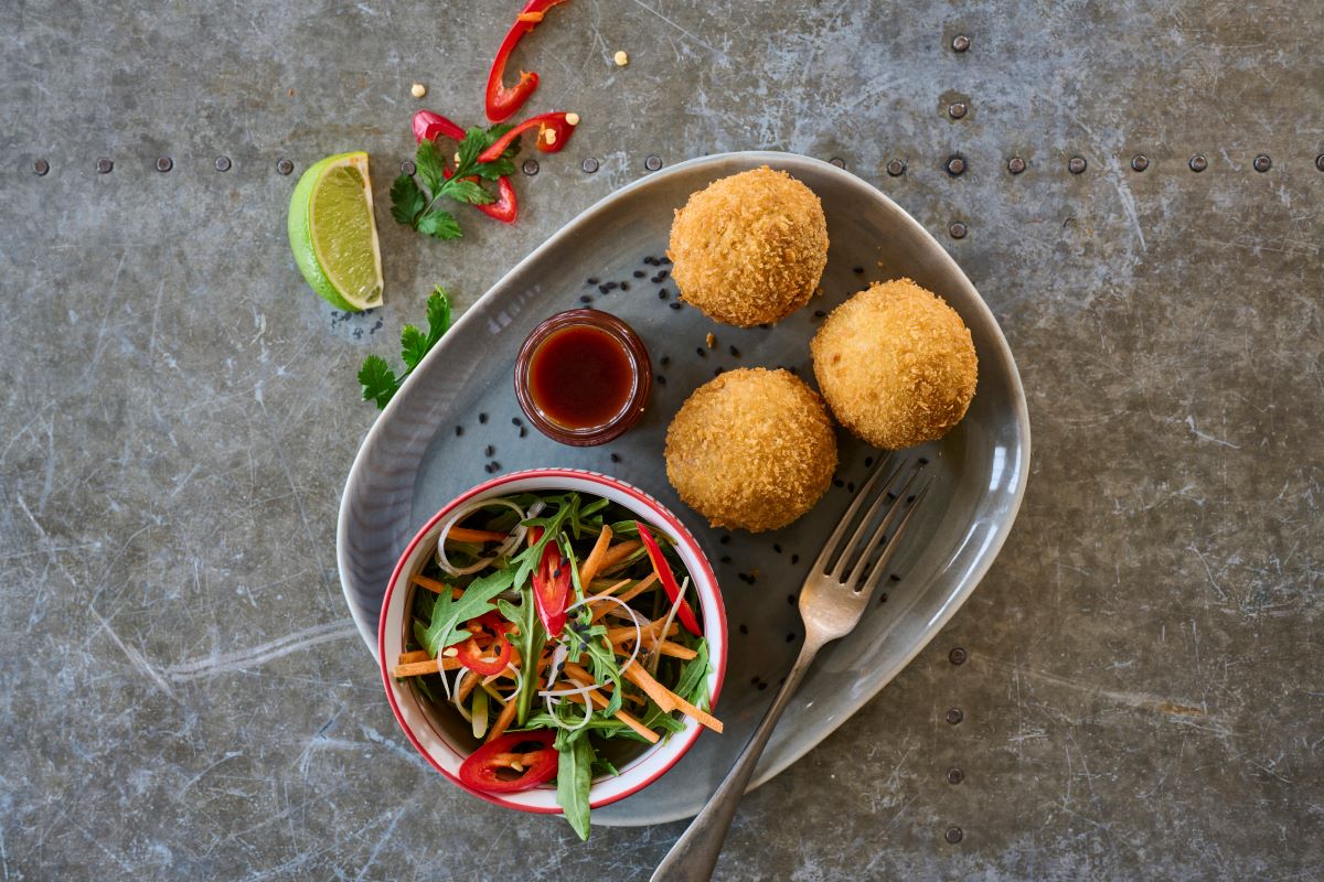 duck balls starter food menu 2022