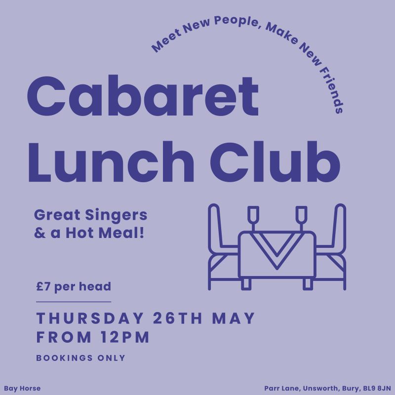 Cabaret Lunch Club Bay Horse