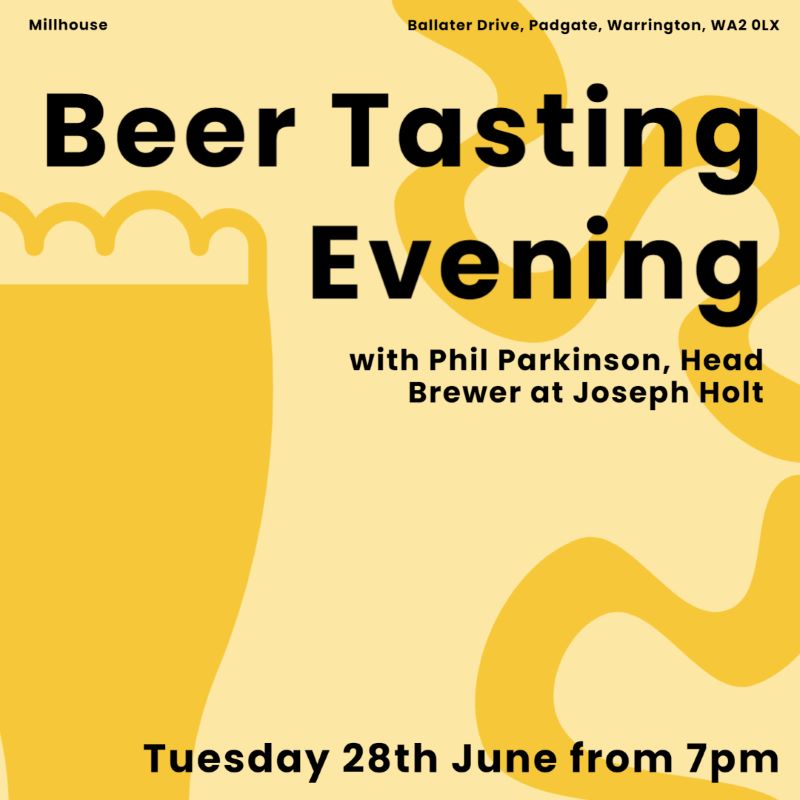 Millhouse Beer Tasting Event Social