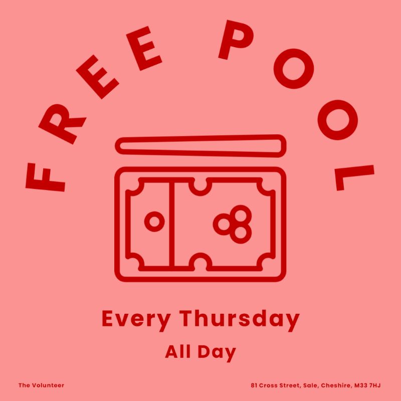 Volunteer Free Pool social