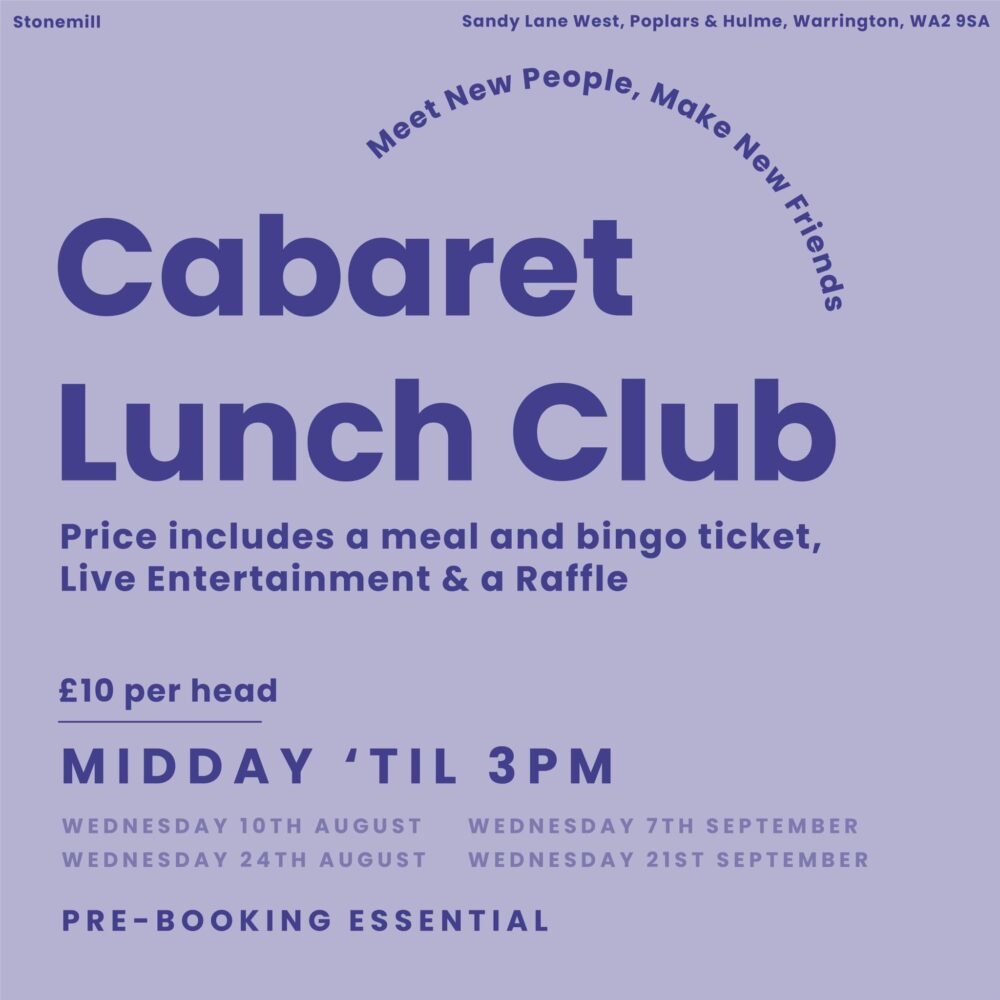 caberet lunch club stonemill