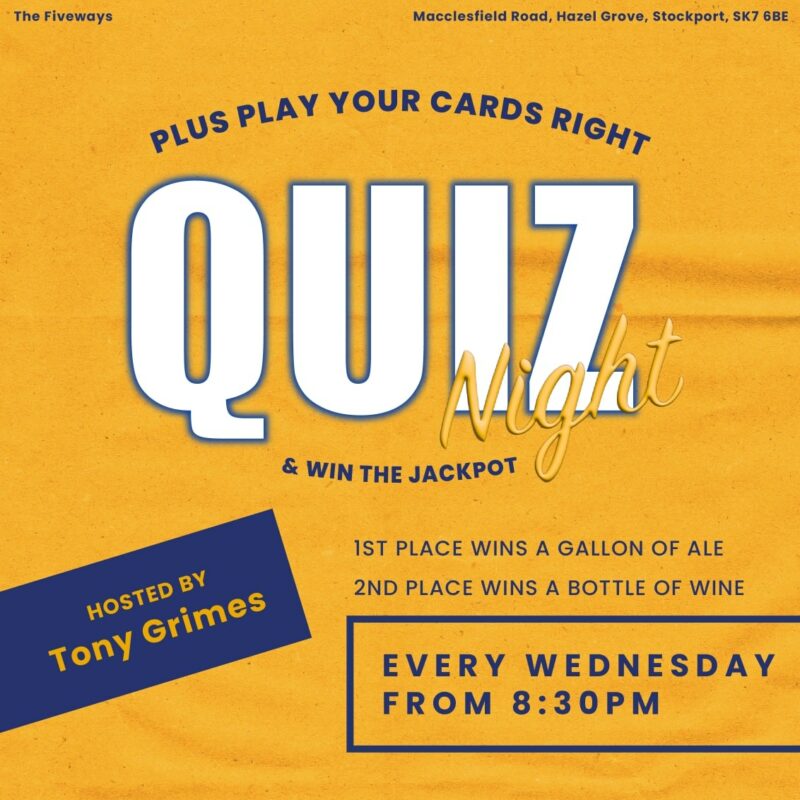 fiveways wednesday quiz