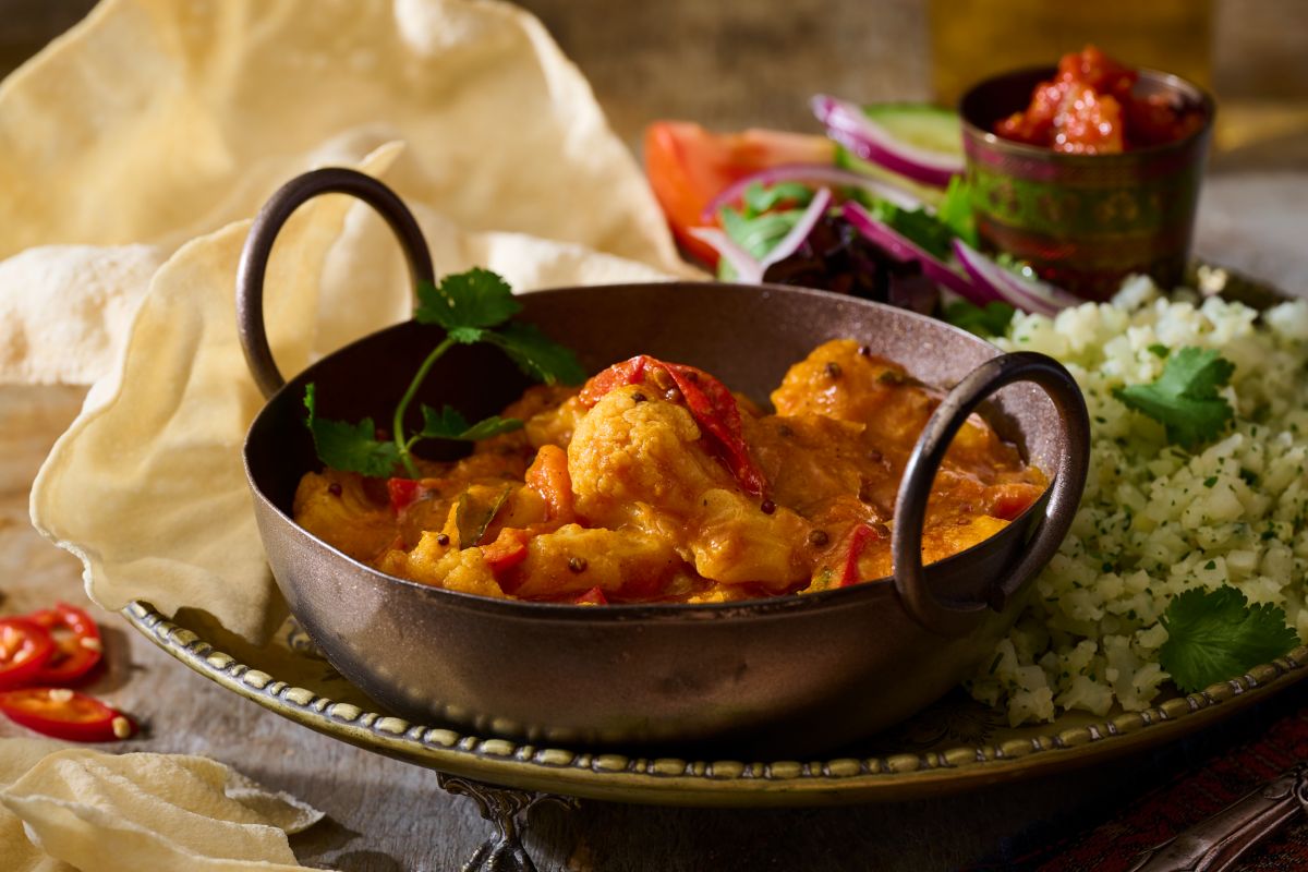 keralan cauliflower vegan curry