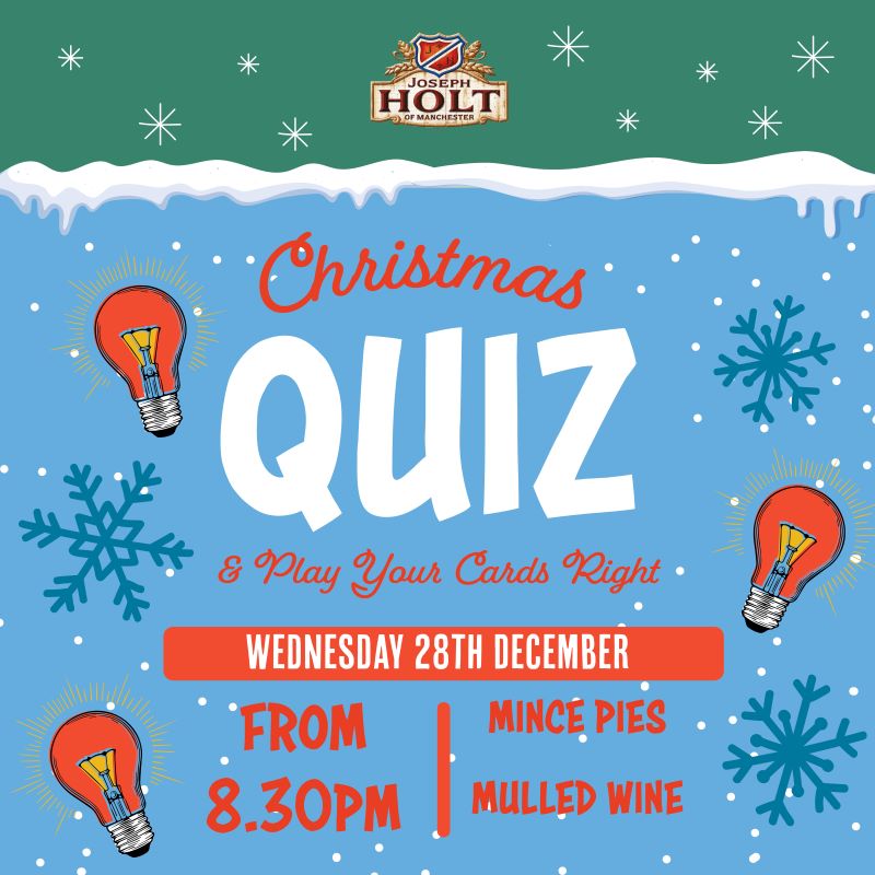 Christmas quiz new grove inn